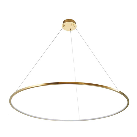 Lampa wisząca CIRCLE SLIM 120 cm LED złoty (ST-10112P-D1200) - Step into Design