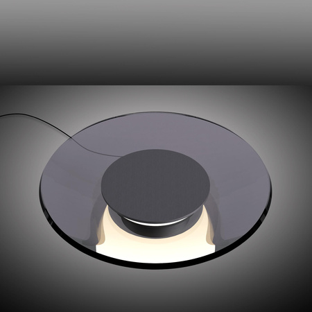 PURE MOON LAMPA STOŁOWA SZARA (4594-15) - Paul Neuhaus