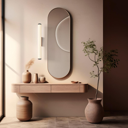 Kinkiet Vena 60 cm coffe LED CCT (LP-1010/1W-60 CF) - Light Prestige