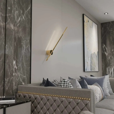 Kinkiet z IP44 Chloe 1xLED złoty (WL0107-GD) - Yaskr