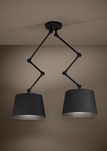 Lampa Sufitowa PISTUNIO czarna (390113) - EGLO