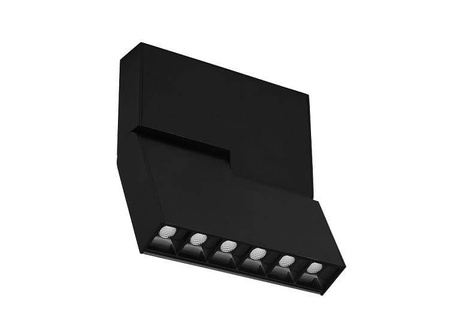 Reflektor Lunar  6x1W magnetic czarny (LP-561-MAG-BK) - Light Prestige