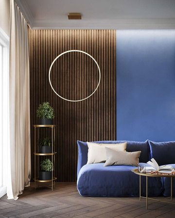 Lampa wisząca RIO 78 złota LED 3000K (TH.175) - Thoro Lighting