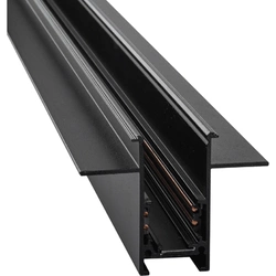 Szynoprzewód magnetyczny podtynkowy Komatsu 48V - Czarny (1 m)   (6501) - Shilo