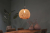 Lampa wisząca Boho kula bambusowa 46x46x143cm (55858-017) - DIJK