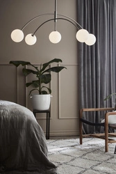 Lampa wisząca HEAVEN Pendant 5L Steel/Opal