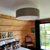 Plafon Girona szary 50 cm 3xE27 (LP-2190/3C-50 GRY) - Light Prestige