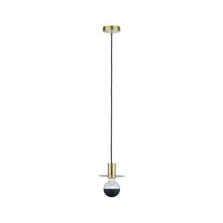 Neordic Stian Lampa wisząca max. 1x20W E27 230V Mosiądz Szczotkowany Metal (PL79755) - PAULMANN