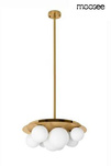 Złota lampa wisząca kule BACARDI (MSE1501100439) - Moosee
