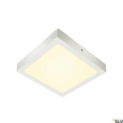 SENSER 24, lampa sufitowa natynkowa LED indoor, kwadratowa, kolor biały, 3000K (1003019) - SLV