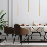 Lampa wisząca MONZA BRASS 1 (MLP8839) - Milagro