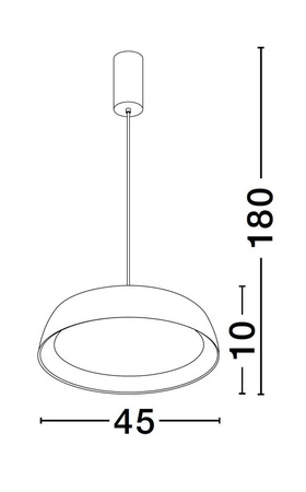 Lampa wisząca wewnętrzna CARACOLLO (LE44810) - Luces Exclusivas