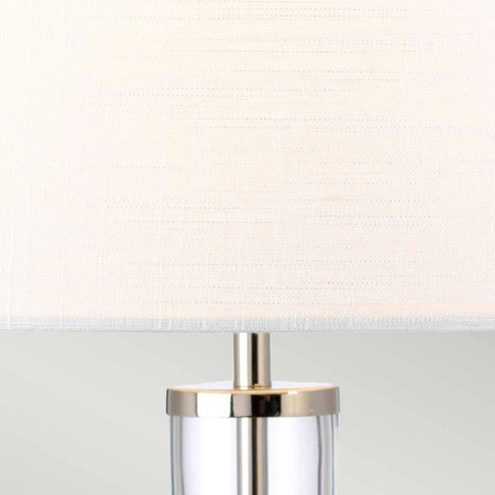 Lampa stołowa Orb (ORB-CLEAR-PN-WHT) - Elstead Lighting