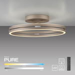 PURE LOOP LAMPA SUFITOWA BRĄZOWA (6552-97) - Paul Neuhaus