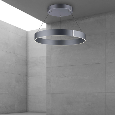 PURE E-CLIPSE LAMPA WISZĄCA SZARY (2561-15) - Paul Neuhaus
