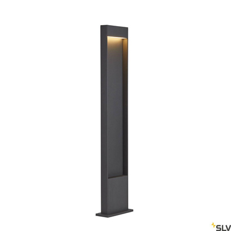 FLATT POLE 100, lampa podłogowa LED outdoor, 3000K, IP65, kolor antracytowy (1002958) - SLV