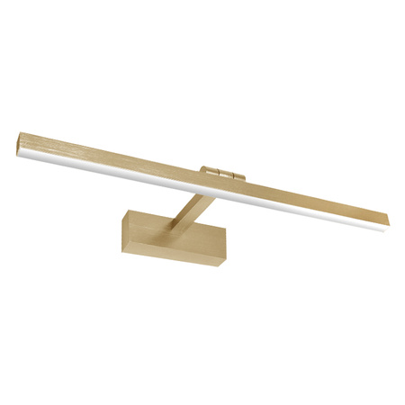 Kinkiet LED łazienkowy 50cm 12W złoty 4000K UNO-BH-046 IP44 - DomenoLED