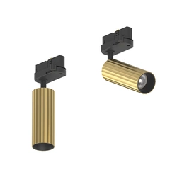 TRACK LIGHT SPOT LED 7W BRUSHED BRASS (S114 Zambelis) - Zambelis