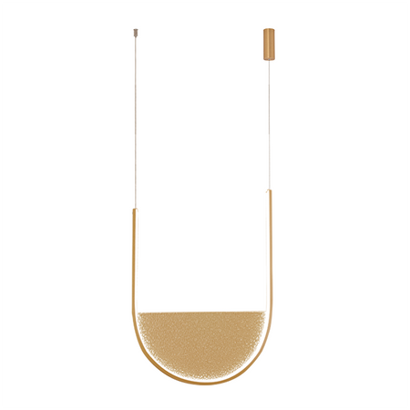 PENDANT LED LIGHT 28W 3000K,4000K GOLD-CHAMPAGNE (23165 Zambelis) - Zambelis