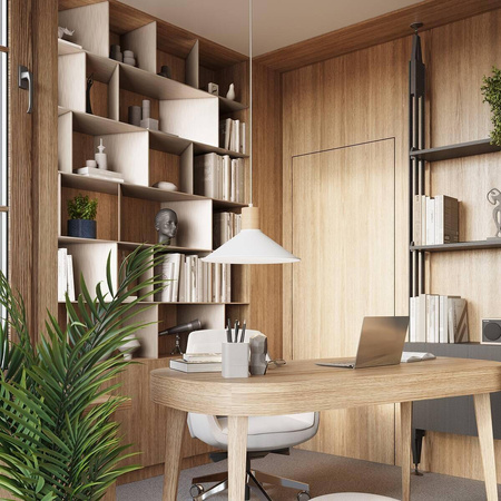 Lampa wisząca JAGA biała (SL.1319) - Sollux Lighting