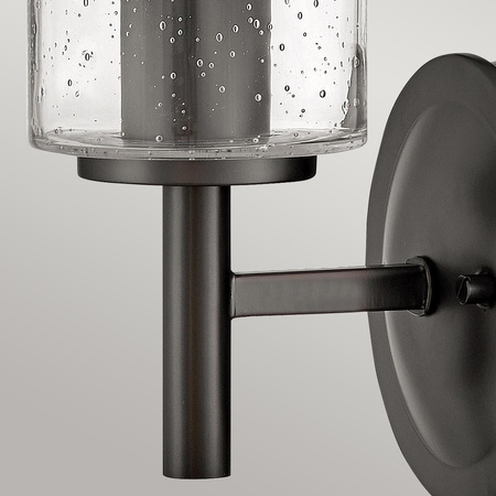 Kinkiet Collier - 1 źródło światła - Zgaszona czerń (HK-COLLIER1-BX) - Elstead Lighting