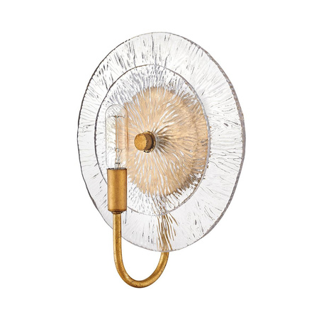 Kinkiet Rene - 1 źródło światła - Przecierany mosiądz (QN-RENE-WB1-DSB) - Quintiesse