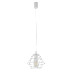 DIAMOND NEW WHITE LAMPA WISZĄCA 1 PŁ M (6211) - TK Lighting