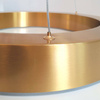 Lampa wisząca CIRCLE 100 +120 LED, mosiądz na 1 podsufitce (ST-8848-100+120 brass) - Step into Design