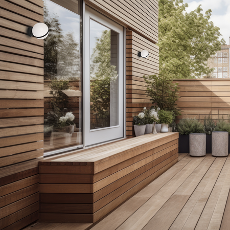 Kinkiet ogrodowy CIRCULO 1xE27 (EKO6641) - Eko-Light