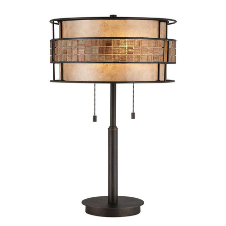 Lampa stołowa LAGUNA kol. Ciemny brąz (QZ/LAGUNA/TL) Elstead Lighting