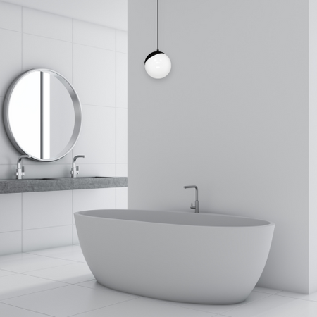 Lampa wisząca SFERA BLACK (MLP5739) - Milagro