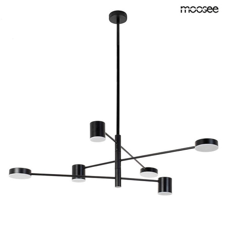 MOOSEE lampa wisząca PIAZETTA czarna (MSE1501100140) - Moosee