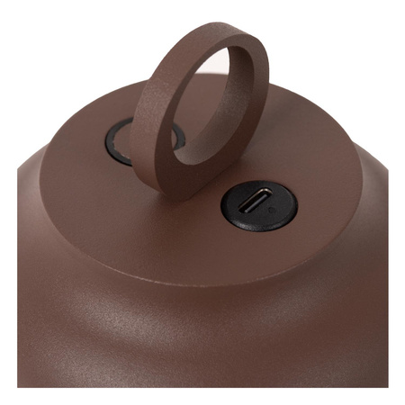 Ściemnialna latarenka ogrodowa z uchwytem WELLS (33809/05/97) - Lucide