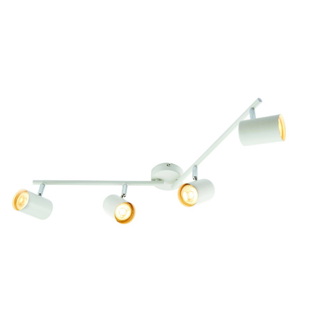 Lampa sufitowa Arezzo 4lt bar white 7W (73686) - Saxby