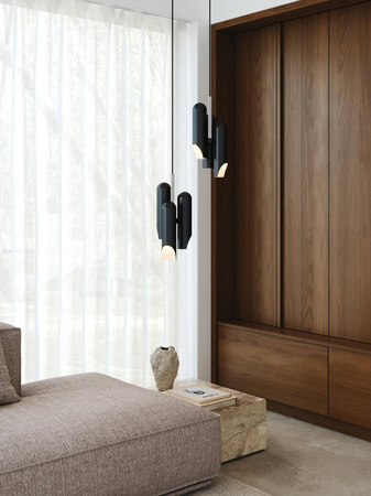 Lampa wisząca ROCHELLE Nordlux GU10 8W Metal Czarny