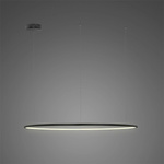 Lampa wisząca Ledowe Okręgi No.1 CO 100cm 3k czarna Dali (LA073/CO_100_in_3k_black_Dali) - ALTAVOLA DESIGN