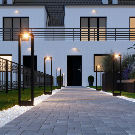 ARIUS L BLACK LAMPA LAMPA STOJĄCA IP 54 (19001) - TK Lighting