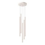 Lampa wisząca PASTELO 5P beżowa (SL.1516) - Sollux Lighting