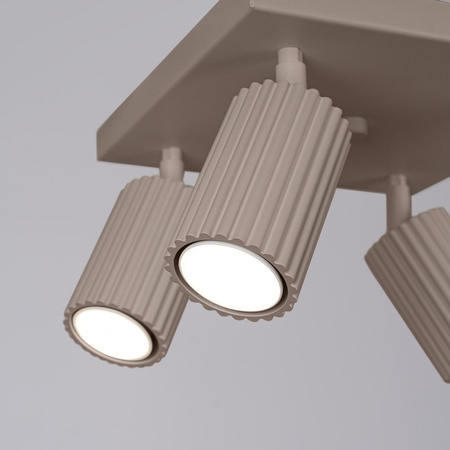 Plafon KARBON 4 taupe (SL.1769) - Sollux Lighting