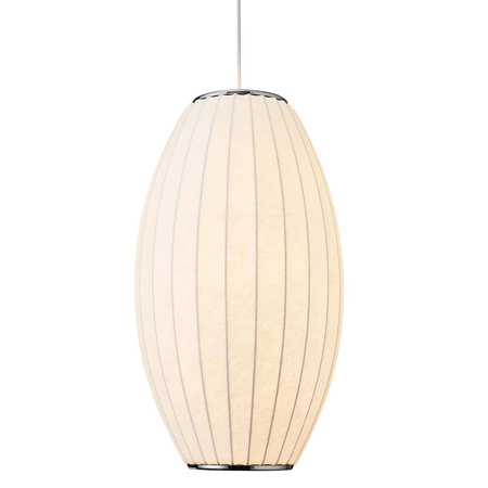 Lampa wisząca SILK BARREL biała 60 cm (ST-2335-30) - Step into Design