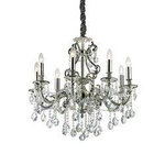 Lampa wisząca GIOCONDA SP8 kol. srebrny (044934) Ideal Lux - żyrandol