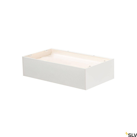 SHELL 30, WL, lampa ścienna natynkowa LED indoor, 3000K, kolor biały (1000423) - SLV