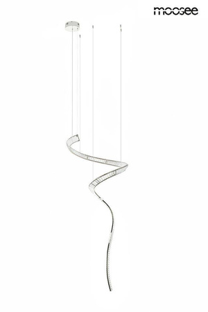 Lampa wisząca WAVE CORDON 1A chrom (MSE1501100193) - Moosee