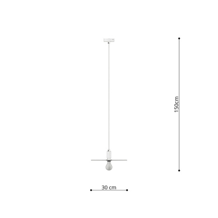 Lampa wisząca SIRKEL 30 czarny (TH.144) - Thoro Lighting