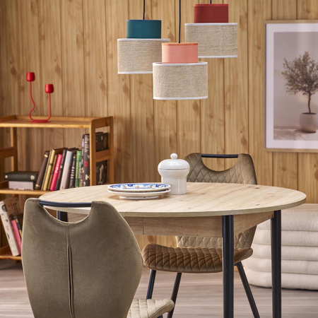 Kaskadowa lampa wisząca DUO JUTA MIX 3 KOŁO (2759) - TK Lighting