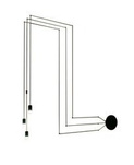 Lampa ścienna FLUSSO WALL 3 (JD0032-3W) - King Home