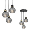 Lampa wisząca OMEGA BLACK / GOLD 3xE27 (MLP6533) - Milagro