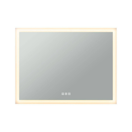 HomeSpa Mirra lustro prostokąt IP44 LED  800x600mm Chrom (PL93013) - Paulmann