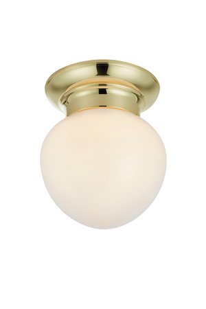 RONDA Ceiling 1L White/Brass IP44 (109030) Markslojd