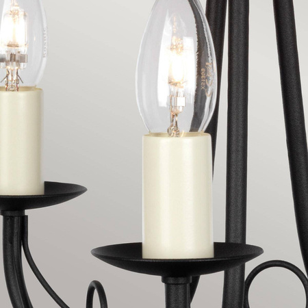 Żyrandol Minster (MN3-BLACK) - Elstead Lighting